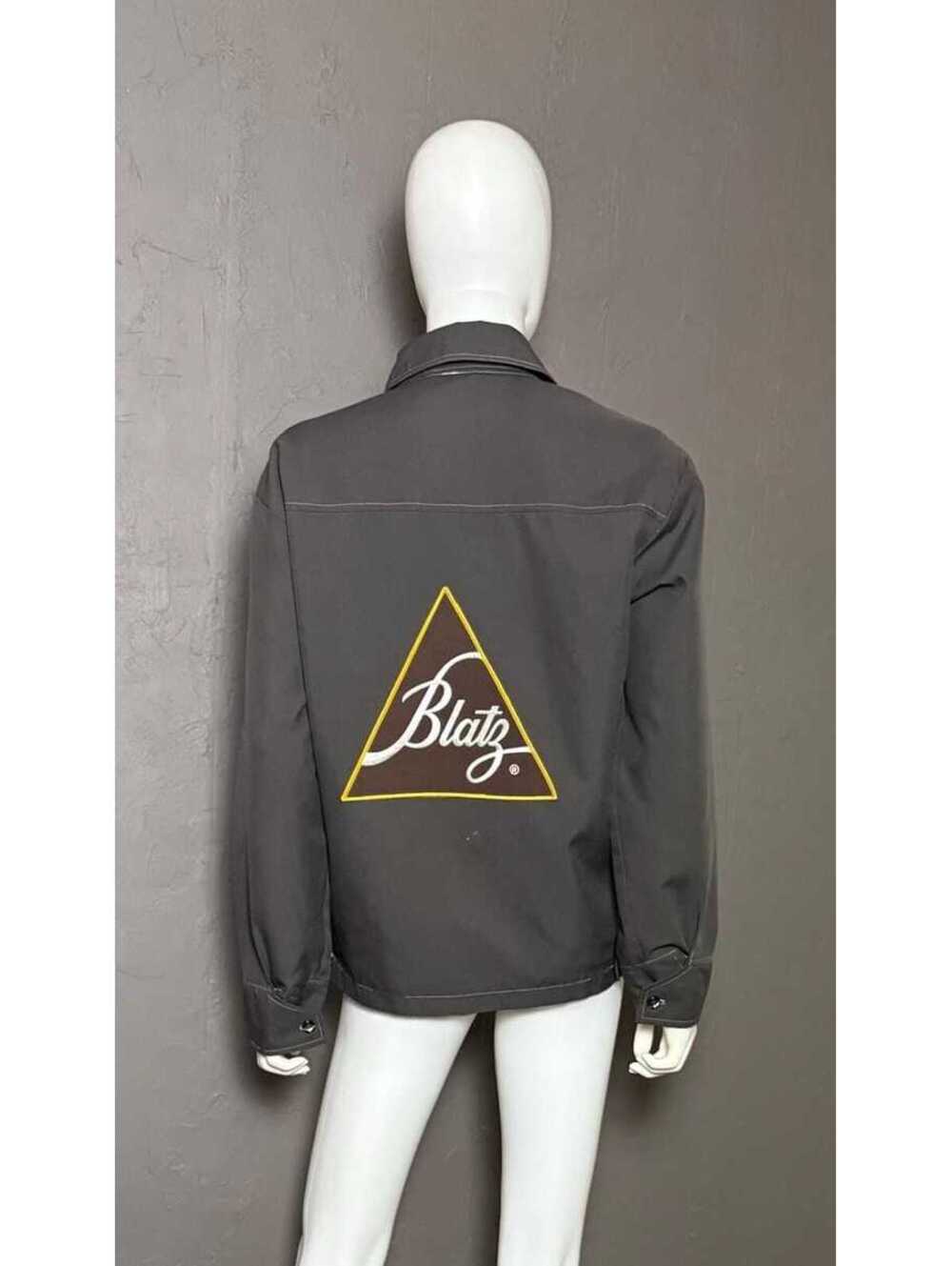 Vintage 1950's Eisenhower Jacket from Miyabi Brown Blatz Beer Back Patch S/M